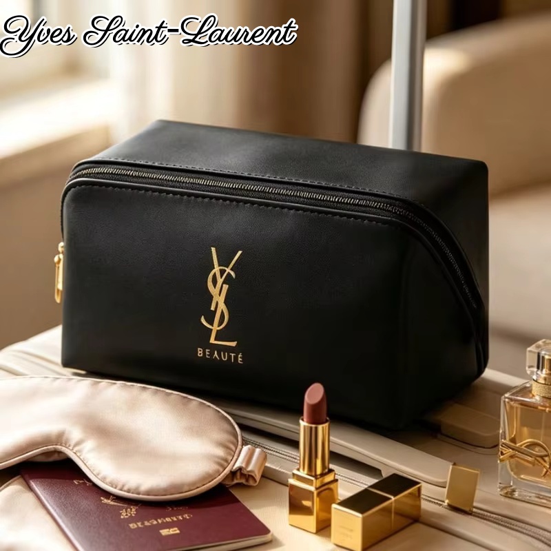 Women Luxury Bags Ysl - YSL Büyük Kapasiteli Kozmetik Çantası Kadın
