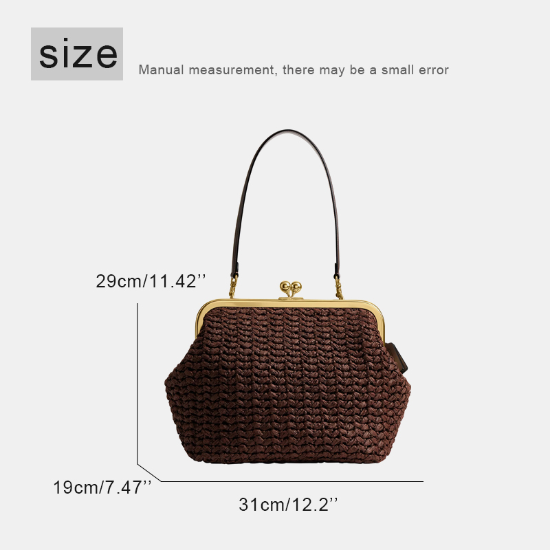 El yapımı Kisslock Çerçeveli O - Luxury Bags Reseller incelemesi ve fiyatı