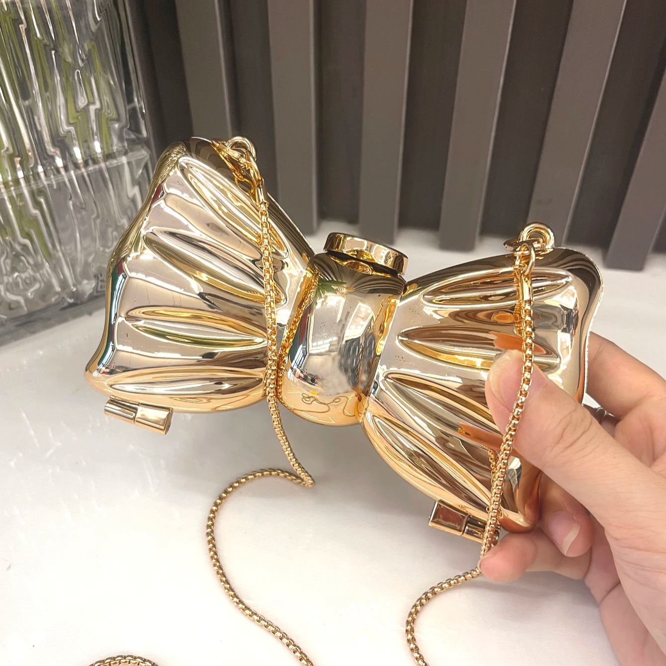 Altın Akşam çanta Çantalar ve  - Luxury Bags Reseller incelemesi ve fiyatı
