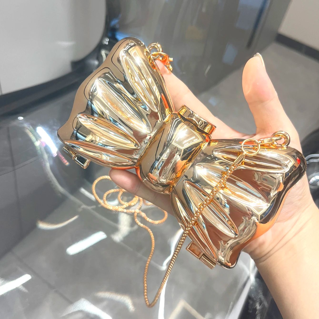 Altın Akşam çanta Çantalar ve  - Luxury Bags Reseller incelemesi ve fiyatı