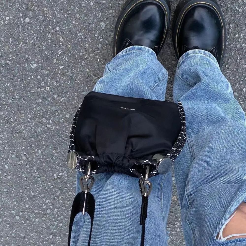 Serin Kore Tarzı Siyah İpli Ko - Luxury Bags Korea incelemesi ve fiyatı