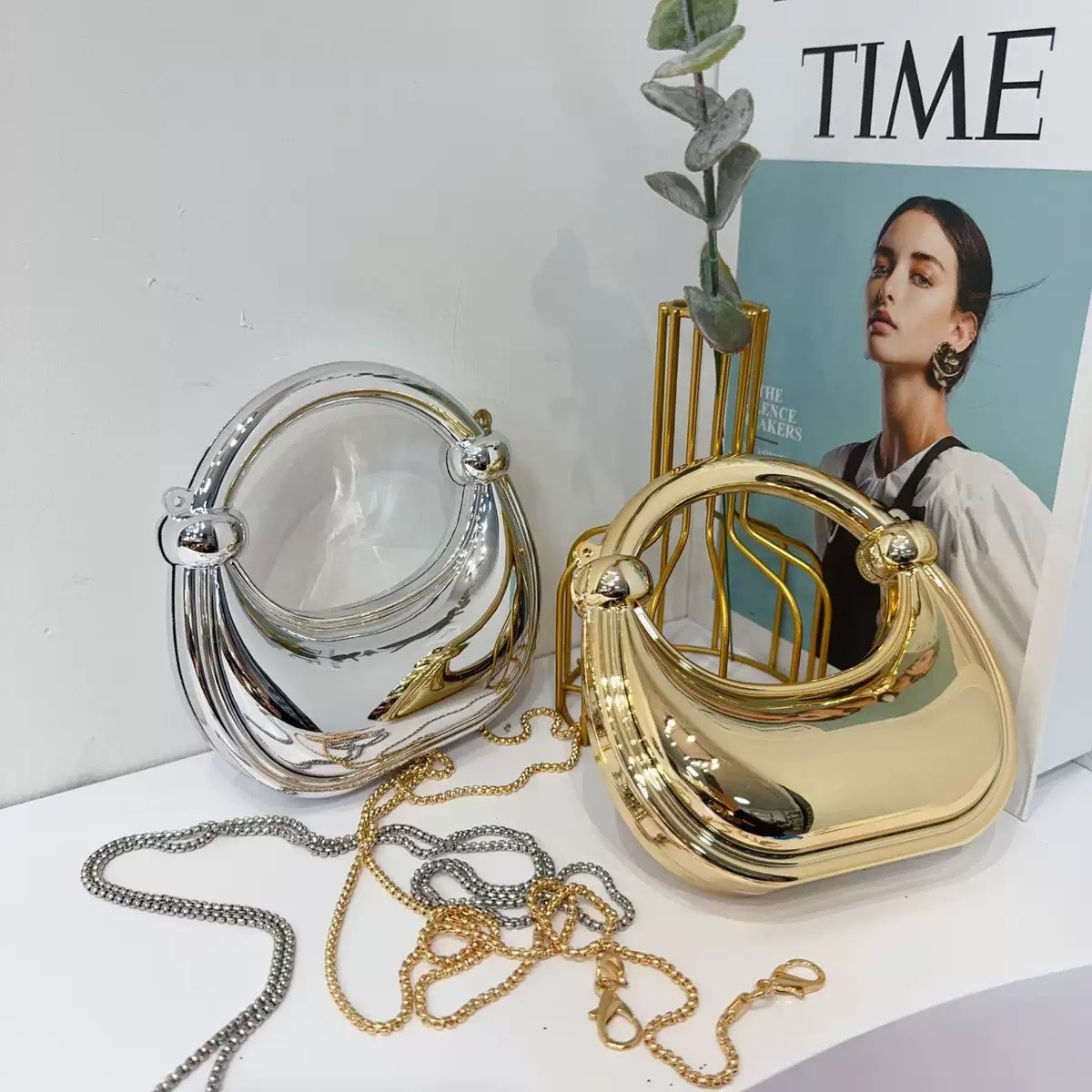 Mini Altın Gece Çantası Çantal - Luxury Bags Reseller incelemesi ve fiyatı