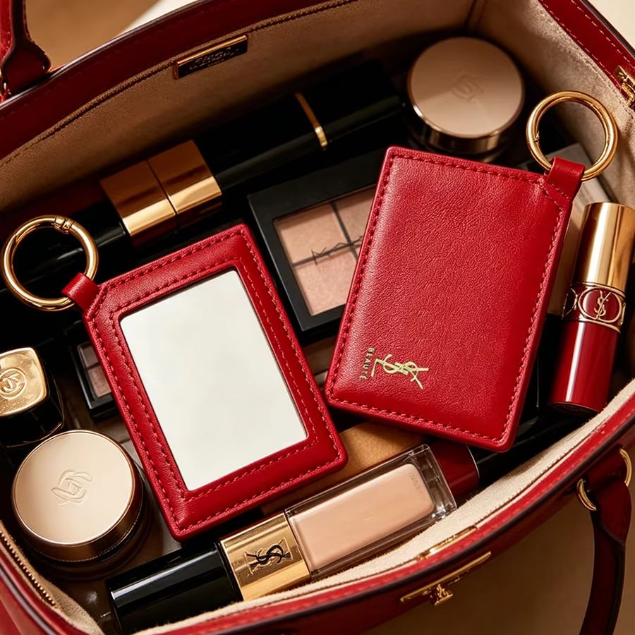 YSL Kırmızı Deri Kare Mini Cep - Women Luxury Bags Ysl incelemesi ve fiyatı
