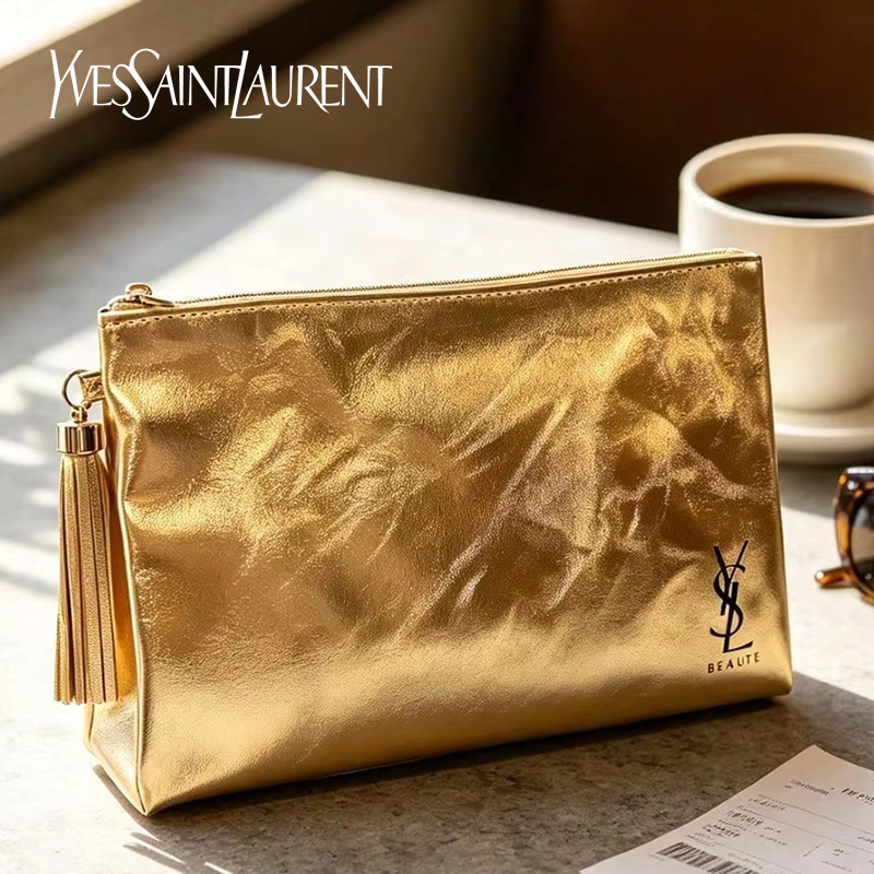 YSL Altın Kozmetik Çantası, Ta - Women Luxury Bags Ysl incelemesi ve fiyatı